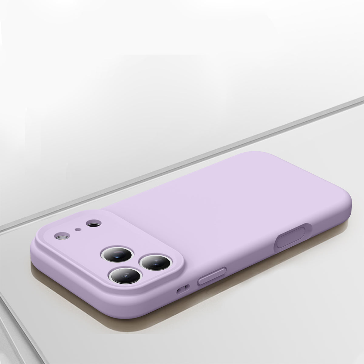 Basic Phone Case | New Series Liquid Silicone Solid Color Phone Case with Precise Cutouts No.6-9