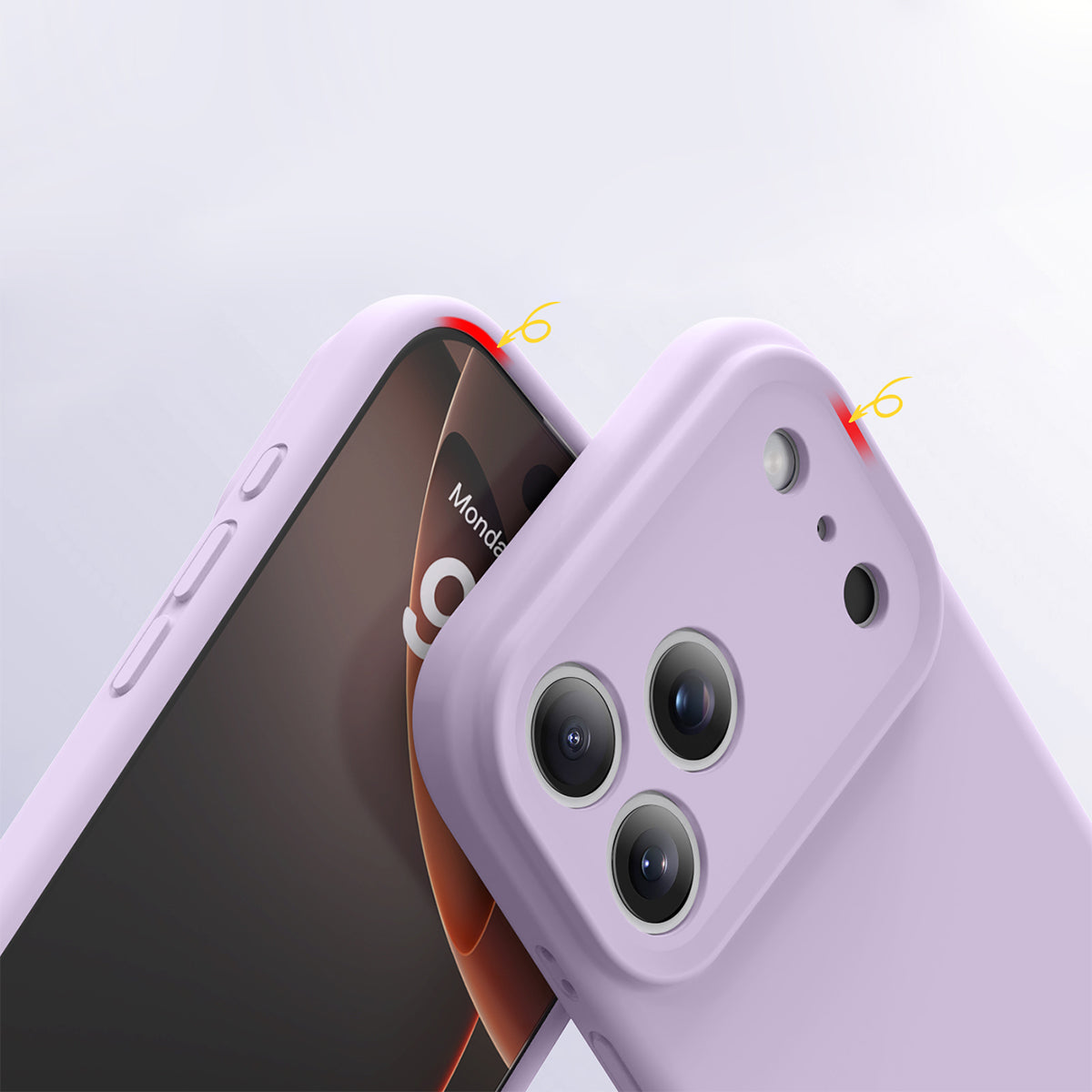 Basic Phone Case | New Series Liquid Silicone Solid Color Phone Case with Precise Cutouts No.10-13