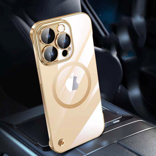 Magsafe Phone Case | Gold Electroplated Hard Case