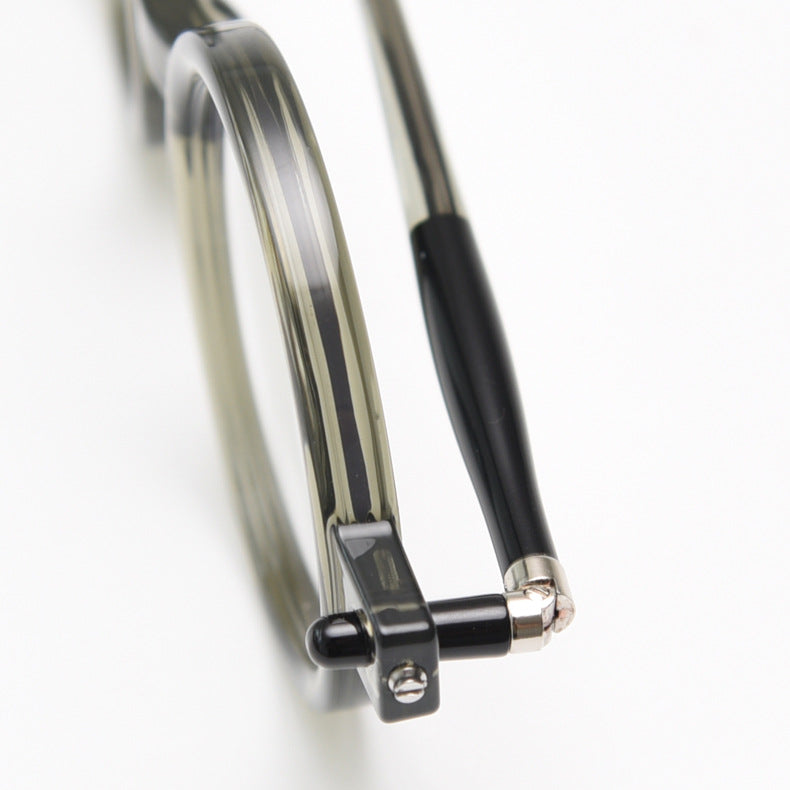 Round Optical Glasses Frame - Practicality Meets Mature Hip-Hop Style