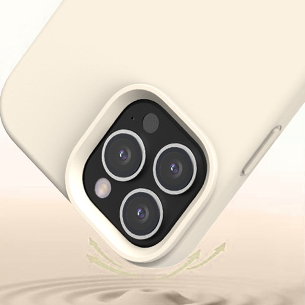 MagSafe Phone Case | New Series Liquid Silicone Solid Color Phone Case with Large Cutouts No.9-12