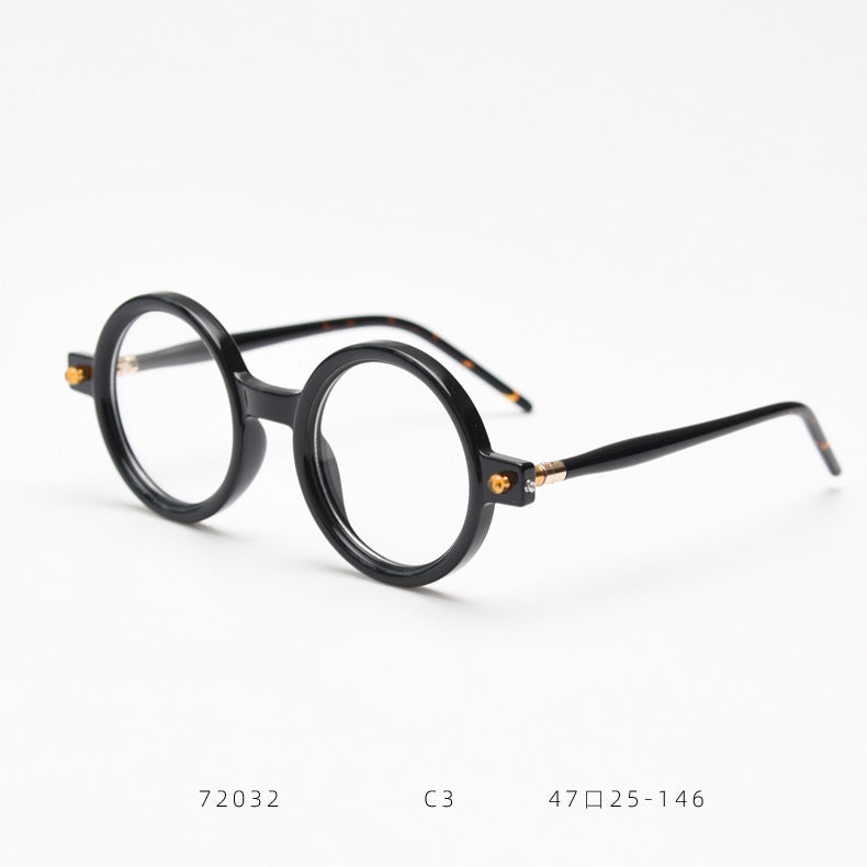 Round Optical Glasses Frame - Practicality Meets Mature Hip-Hop Style