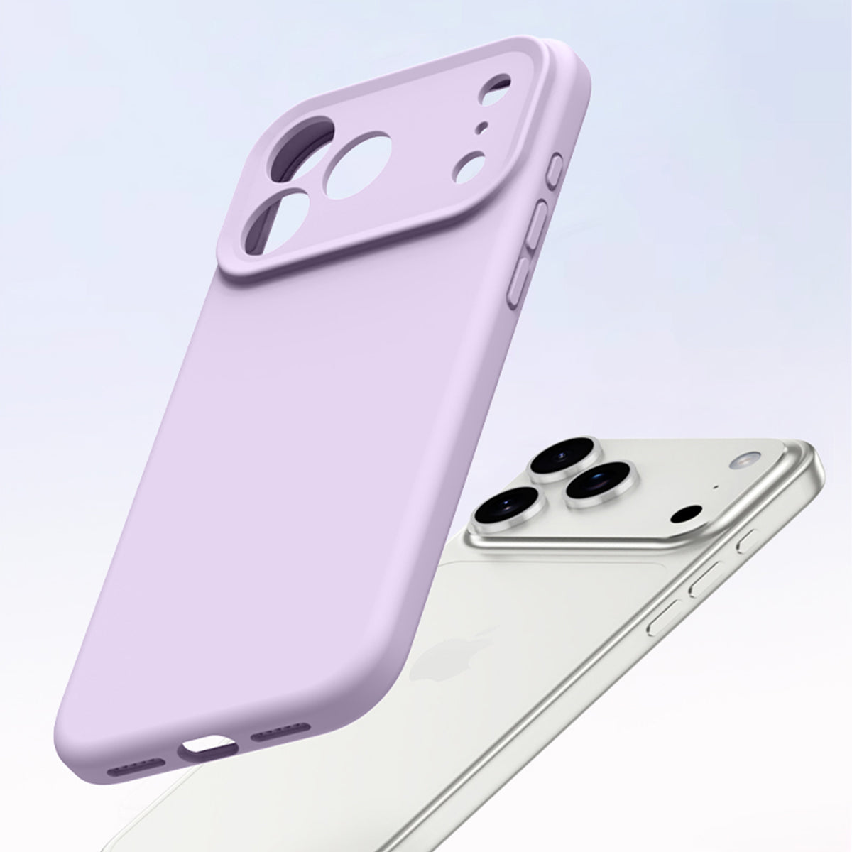 Basic Phone Case | New Series Liquid Silicone Solid Color Phone Case with Precise Cutouts No.10-13