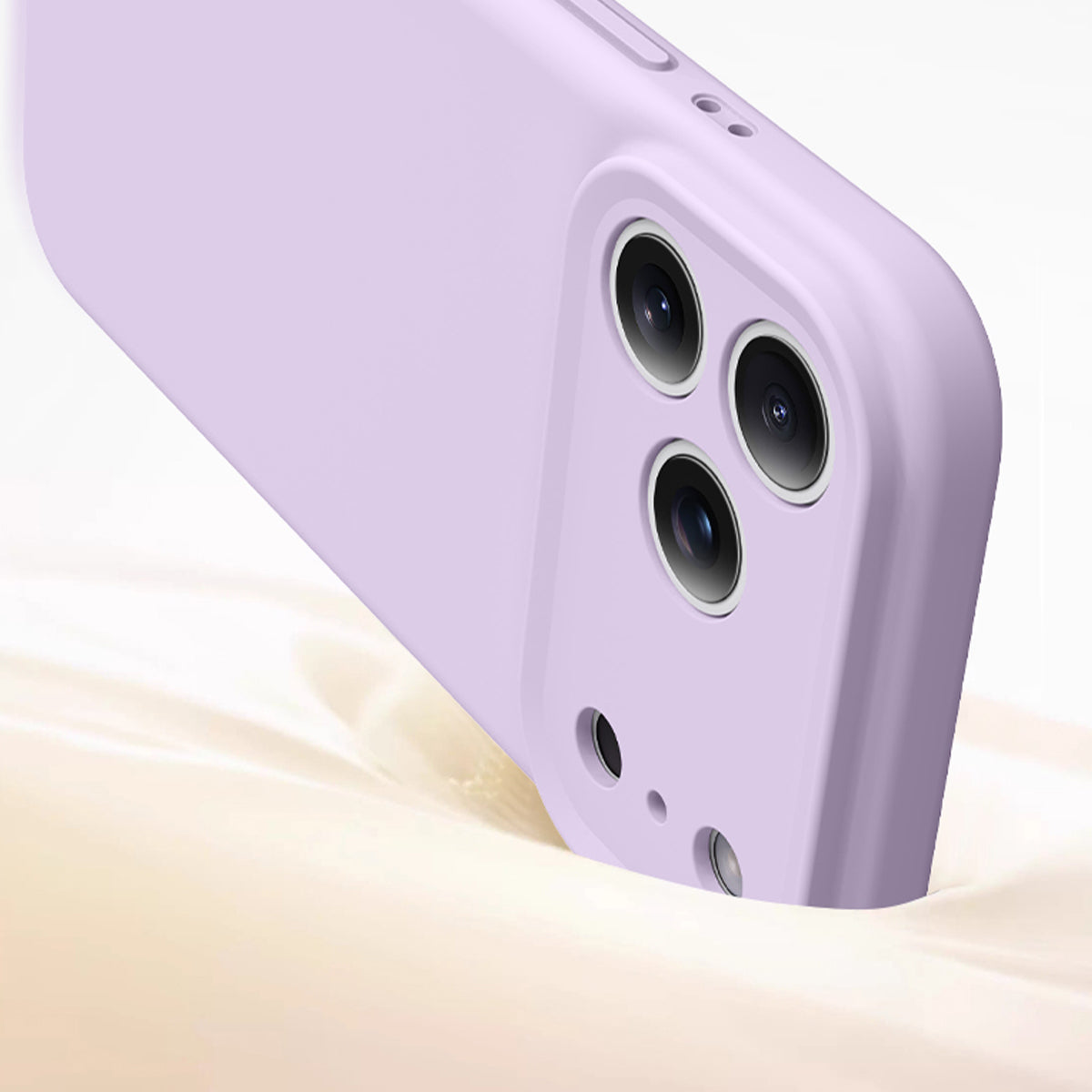 Basic Phone Case | New Series Liquid Silicone Solid Color Phone Case with Precise Cutouts No.10-13