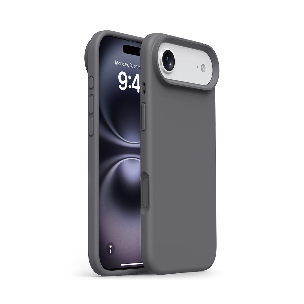 Basic Phone Case | New Series Liquid Silicone Solid Color Phone Case with Large Cutouts No.6-9