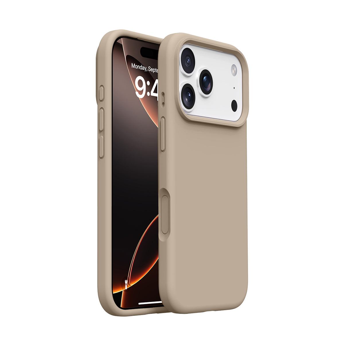 Basic Phone Case | New Series Liquid Silicone Solid Color Phone Case with Large Cutouts No.10-13