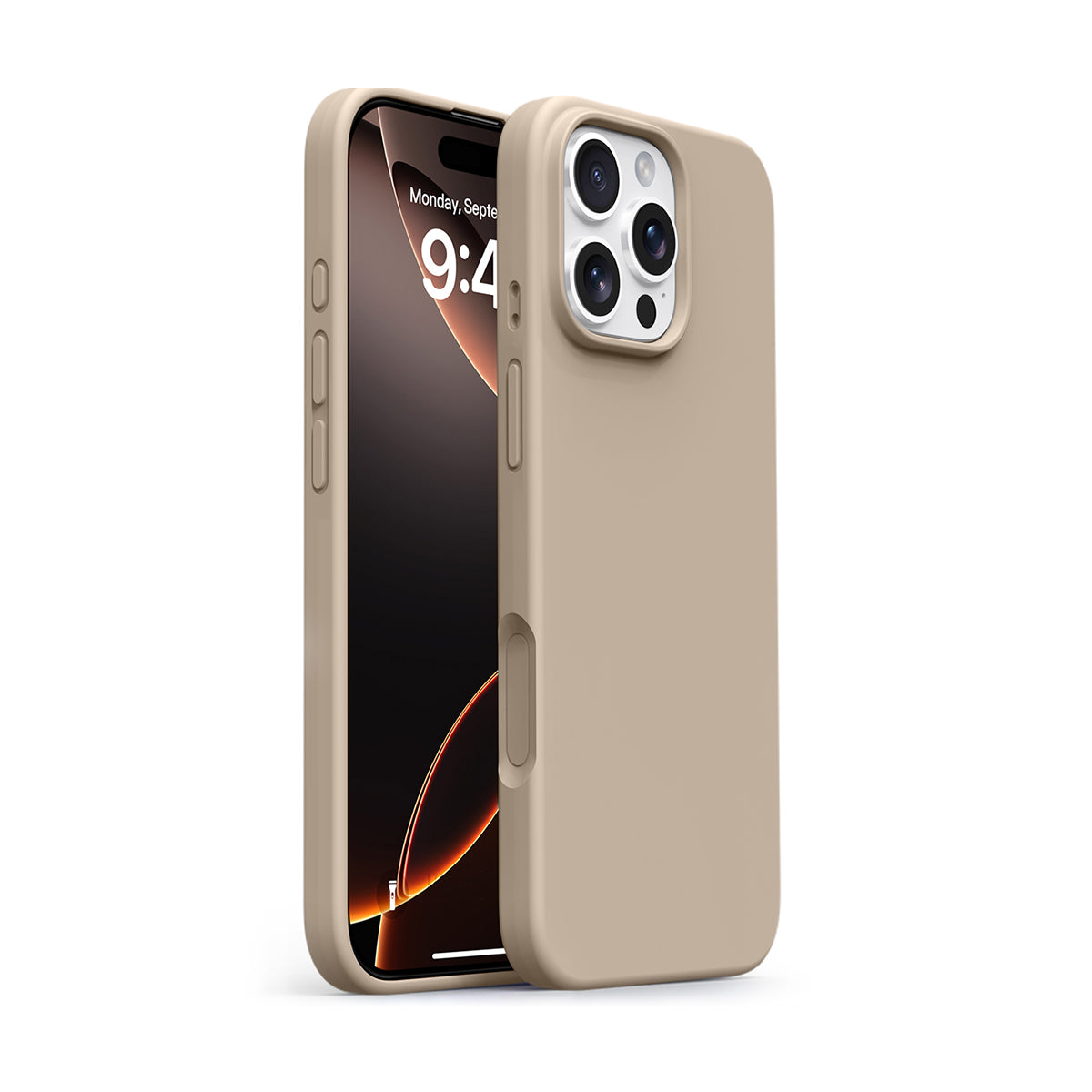 Basic Phone Case | New Series Liquid Silicone Solid Color Phone Case with Large Cutouts No.10-13