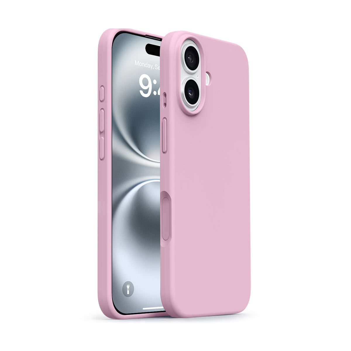 Basic Phone Case | New Series Liquid Silicone Solid Color Phone Case with Large Cutouts No.6-9