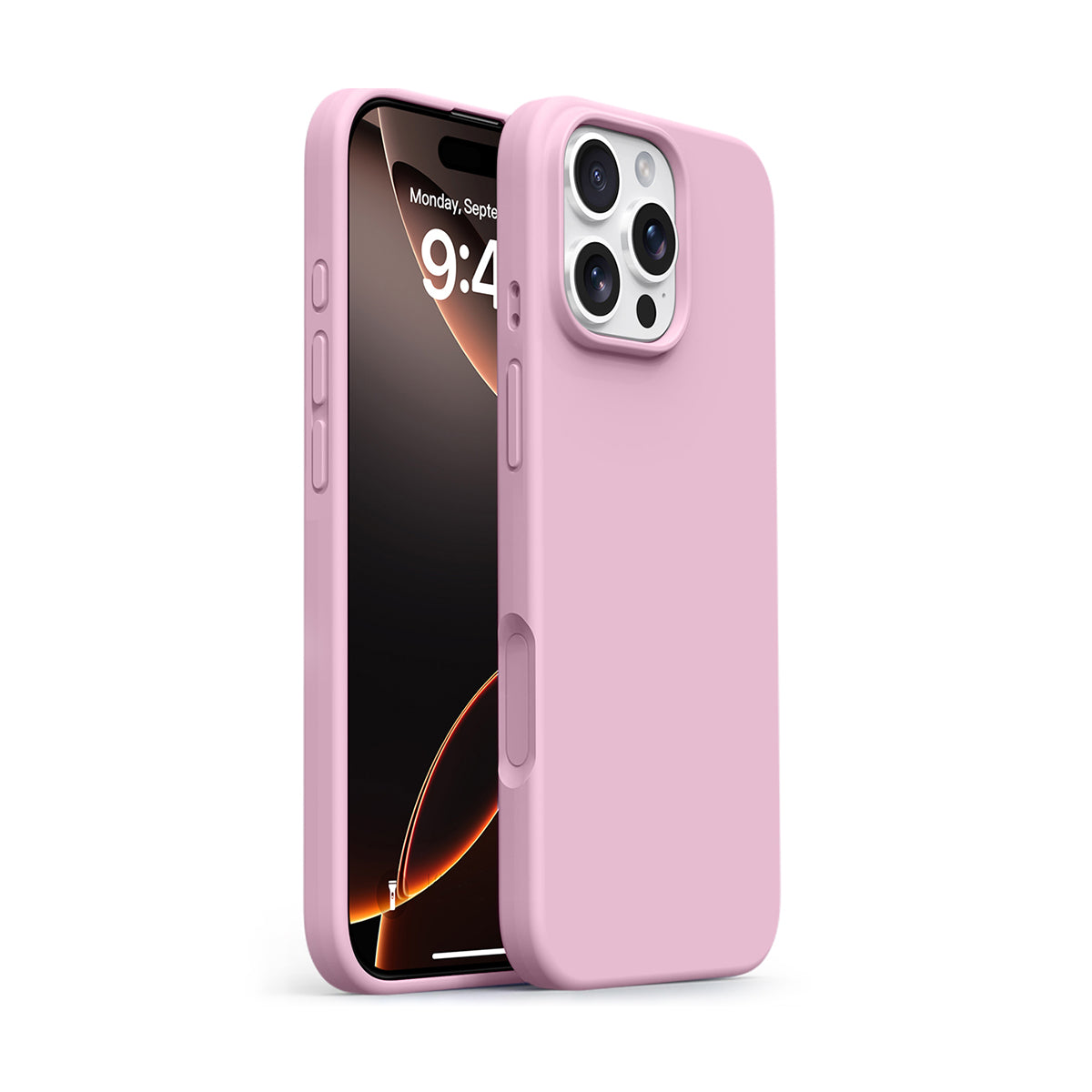 Basic Phone Case | New Series Liquid Silicone Solid Color Phone Case with Large Cutouts No.6-9
