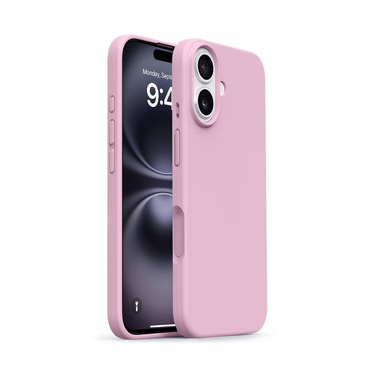 Basic Phone Case | New Series Liquid Silicone Solid Color Phone Case with Large Cutouts No.6-9