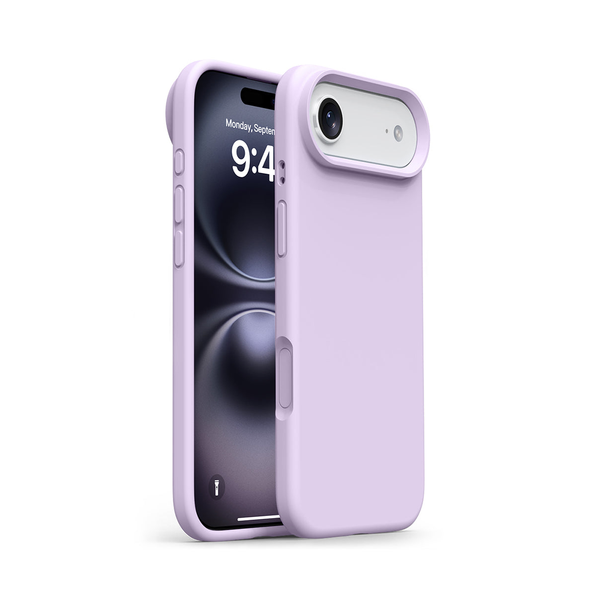 Basic Phone Case | New Series Liquid Silicone Solid Color Phone Case with Large Cutouts No.10-13