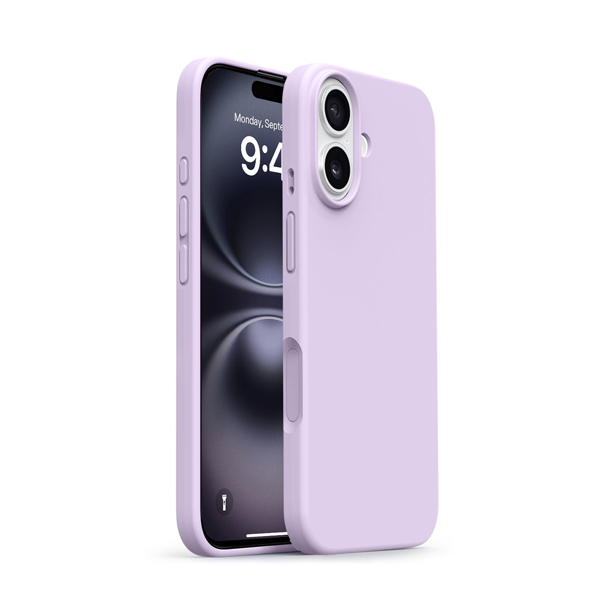 Basic Phone Case | New Series Liquid Silicone Solid Color Phone Case with Large Cutouts No.10-13