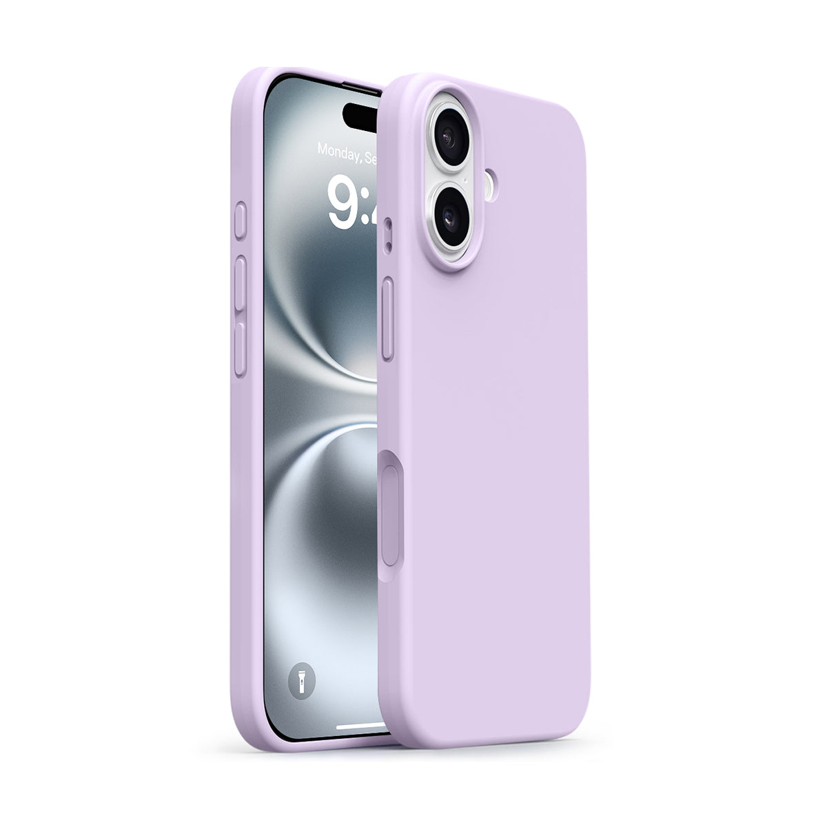 Basic Phone Case | New Series Liquid Silicone Solid Color Phone Case with Large Cutouts No.10-13