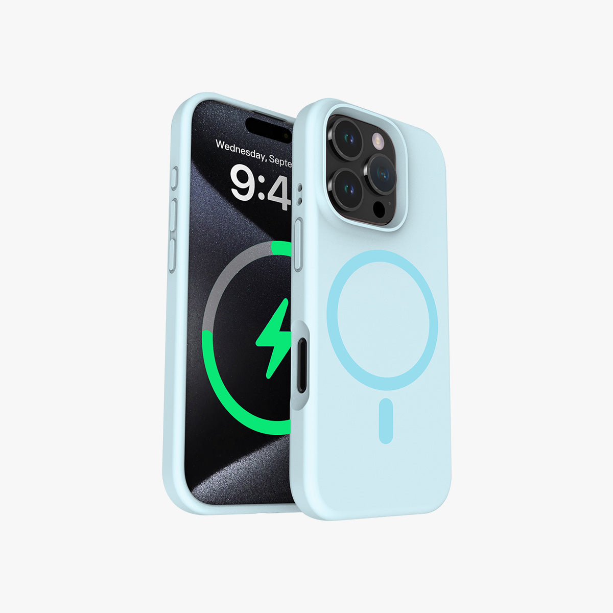 MagSafe Phone Case | Premium Magnetic Liquid Silicone Solid Color Phone Case with Large Cutouts No.1-5