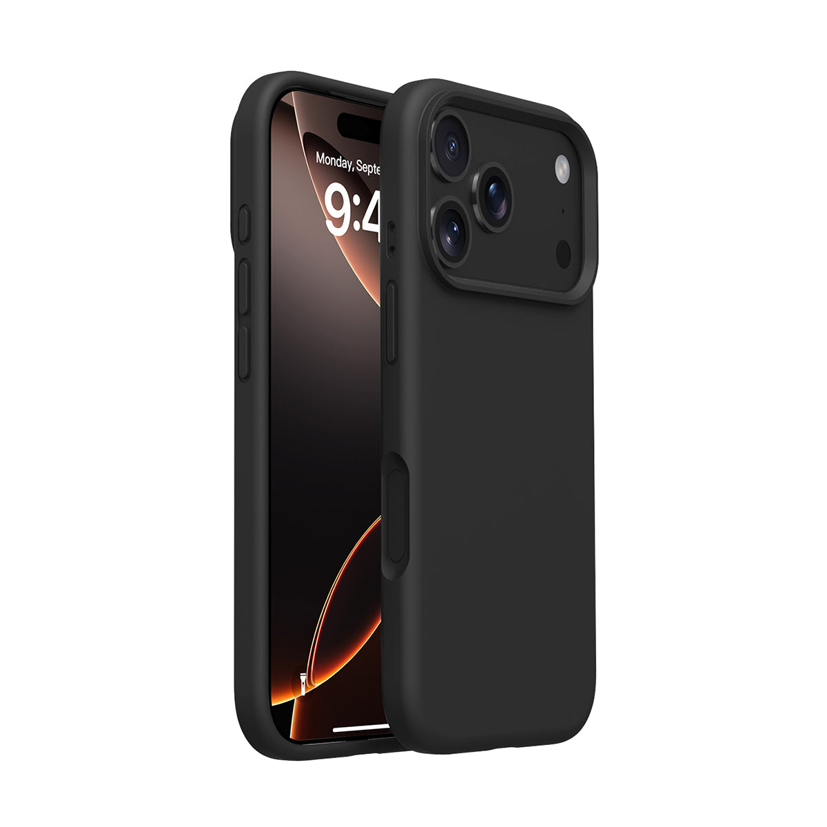 Basic Phone Case | New Series Liquid Silicone Solid Color Phone Case with Large Cutouts No. 1-5