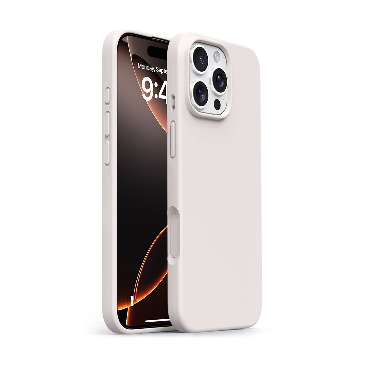 Basic Phone Case | New Series Liquid Silicone Solid Color Phone Case with Large Cutouts No. 1-5