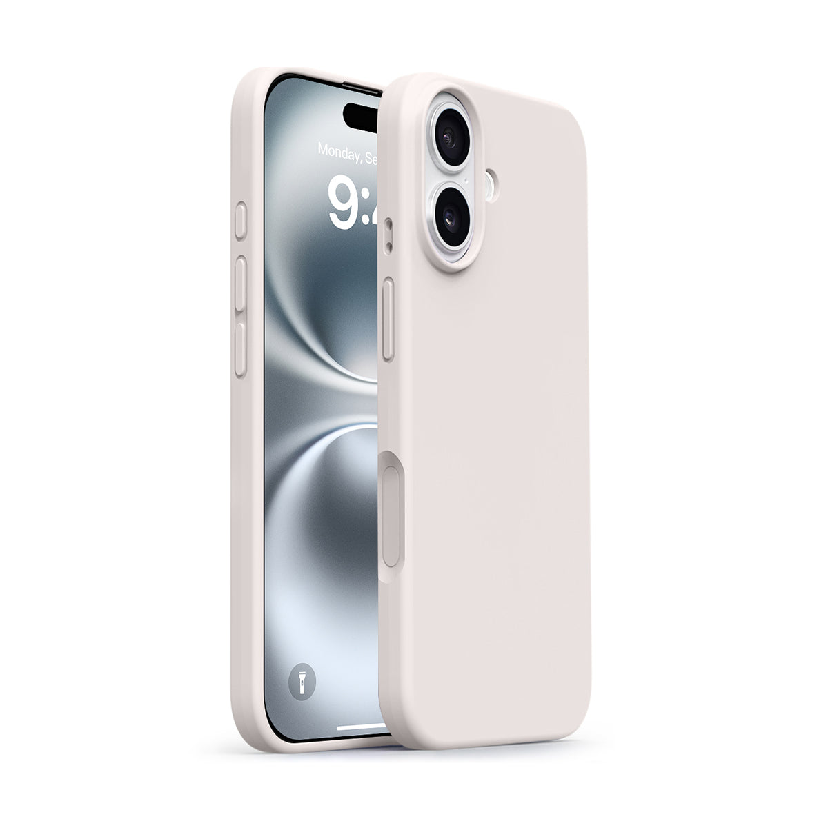 Basic Phone Case | New Series Liquid Silicone Solid Color Phone Case with Large Cutouts No. 1-5