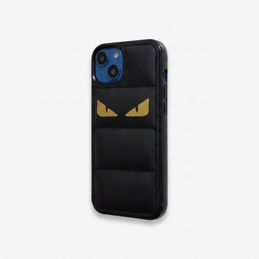 Leather Phone Case | Monster Eyes