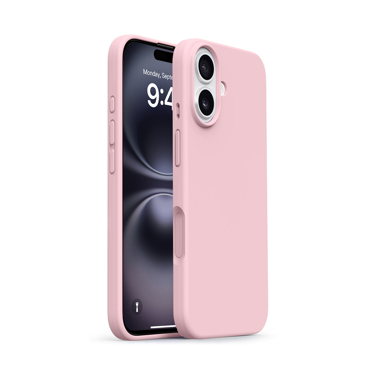 Basic Phone Case | New Series Liquid Silicone Solid Color Phone Case with Large Cutouts No.10-13