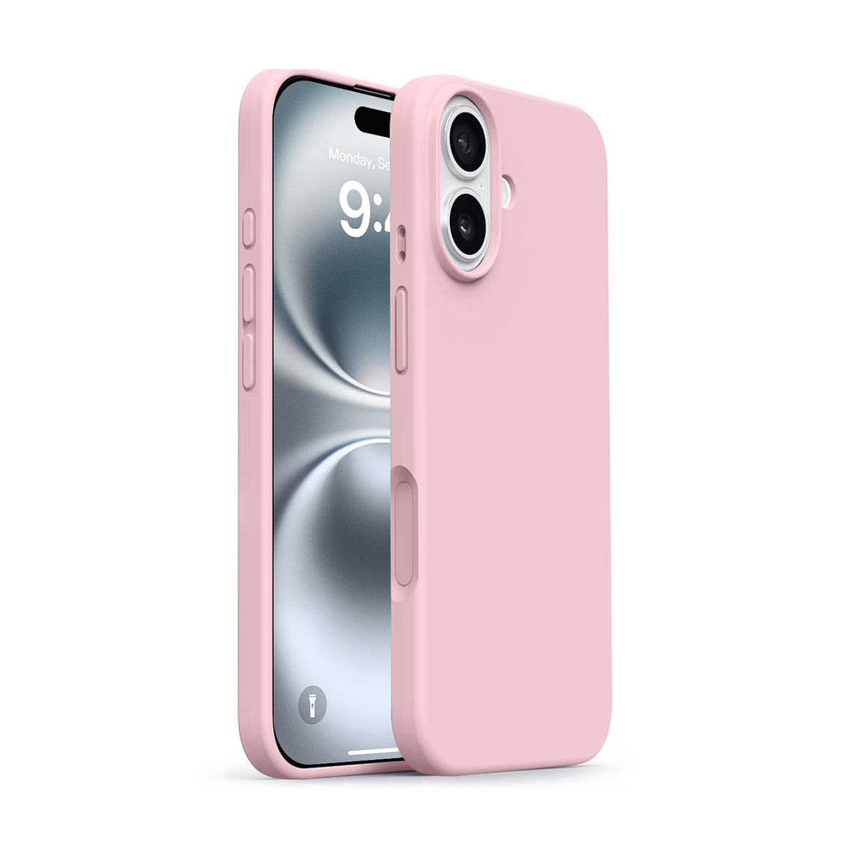 Basic Phone Case | New Series Liquid Silicone Solid Color Phone Case with Large Cutouts No.10-13