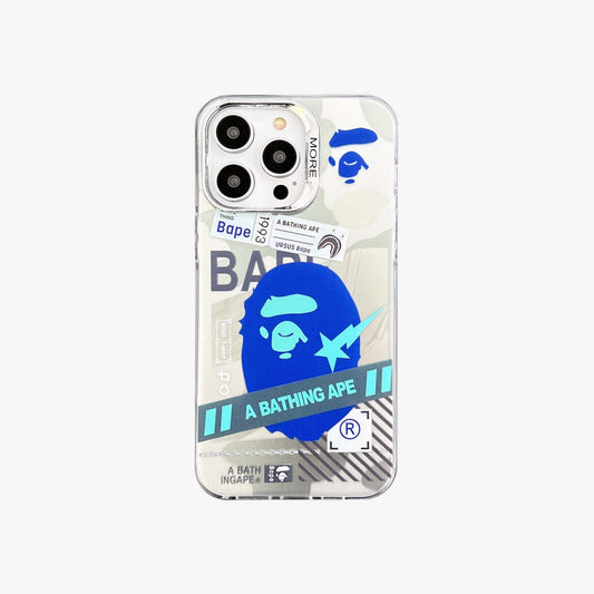 Blue APE - Silicone iPhone Case Precise Fit