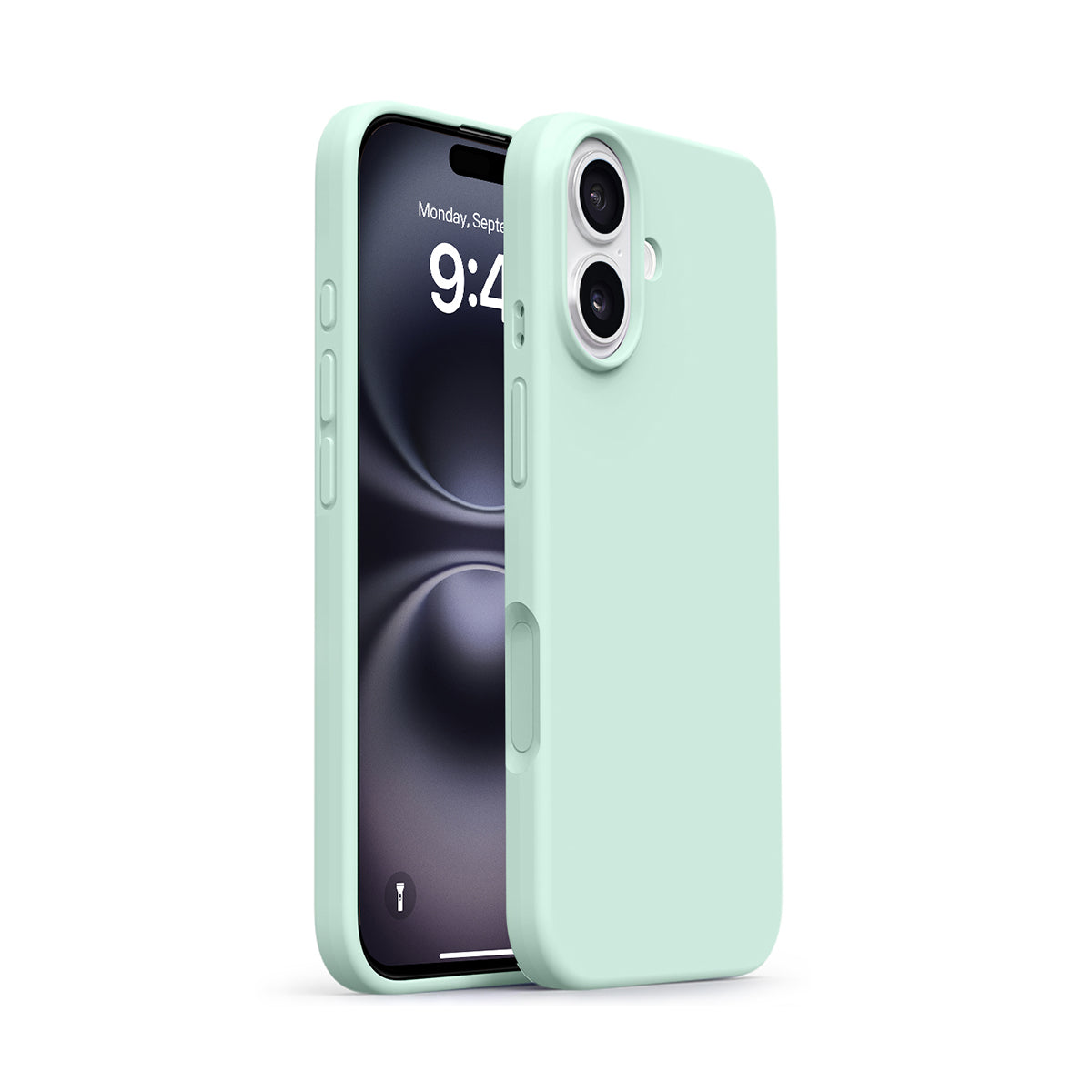 Basic Phone Case | New Series Liquid Silicone Solid Color Phone Case with Large Cutouts No. 1-5