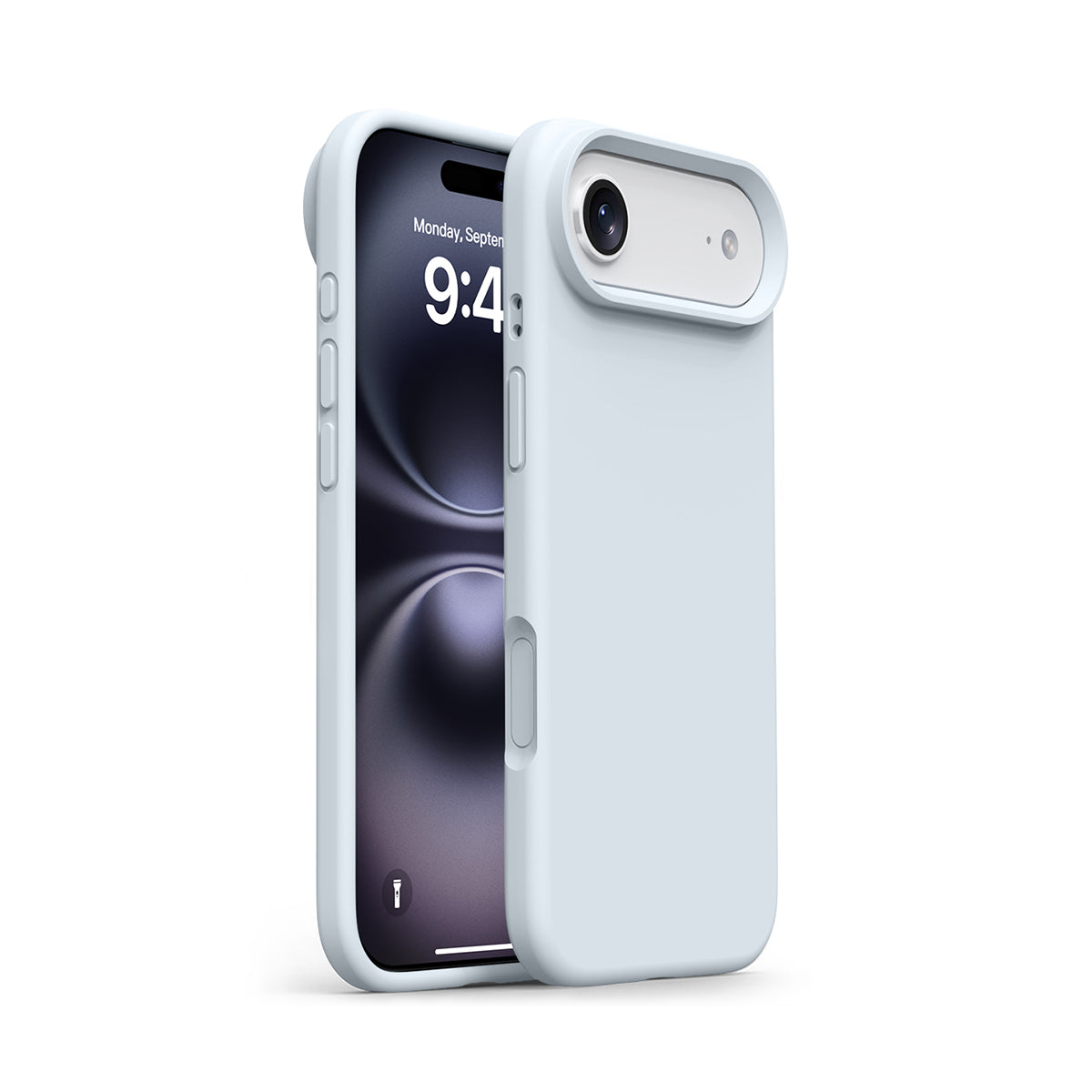 Basic Phone Case | New Series Liquid Silicone Solid Color Phone Case with Large Cutouts No.10-13
