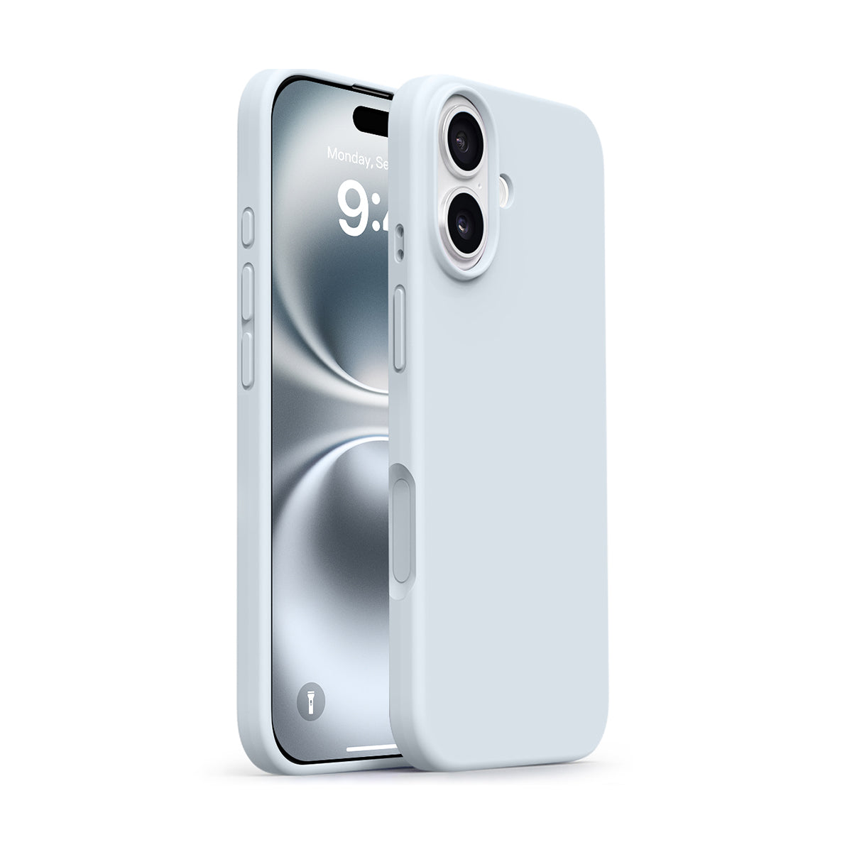 Basic Phone Case | New Series Liquid Silicone Solid Color Phone Case with Large Cutouts No.10-13