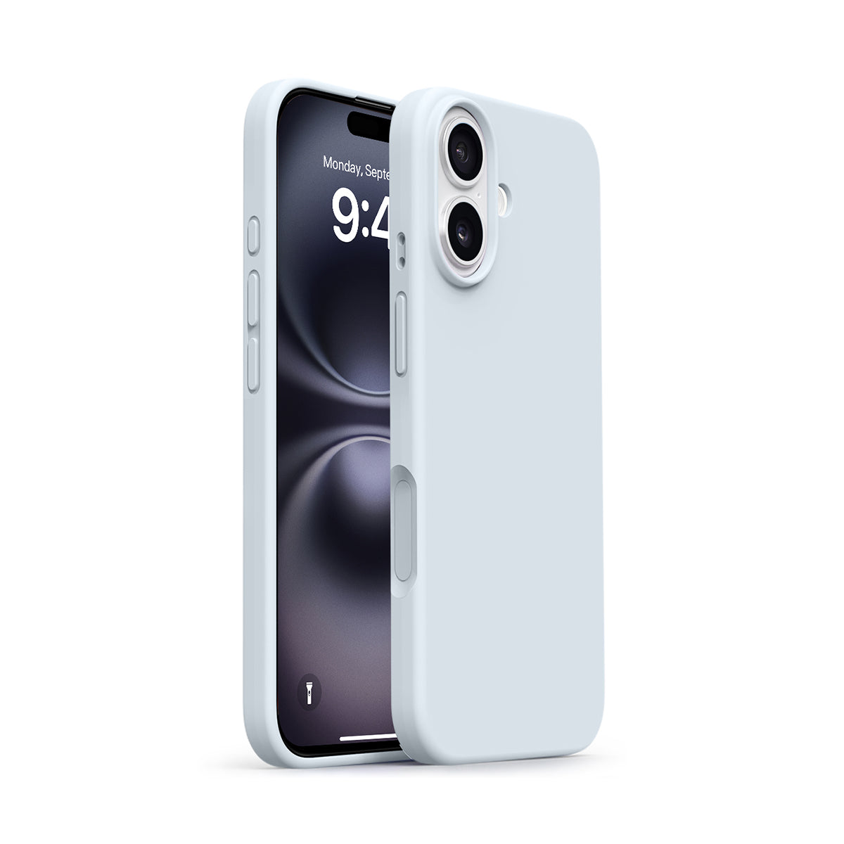 Basic Phone Case | New Series Liquid Silicone Solid Color Phone Case with Large Cutouts No.10-13