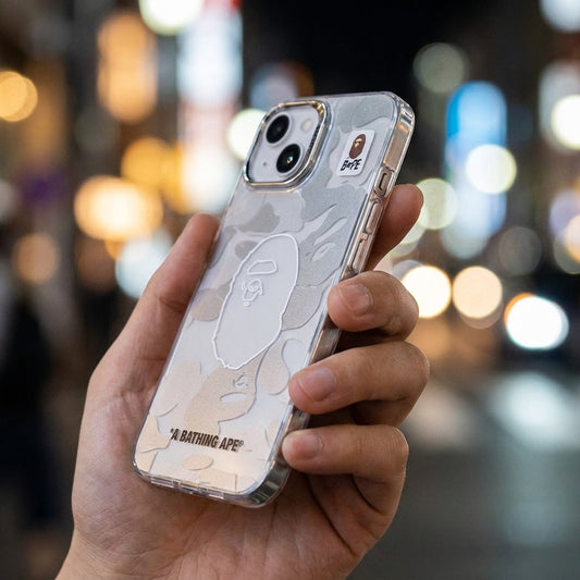 Limited iPhone Case | APE Silver Camo I