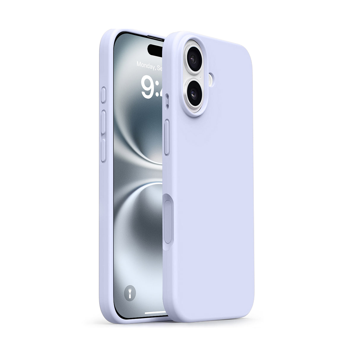 Basic Phone Case | New Series Liquid Silicone Solid Color Phone Case with Large Cutouts No. 1-5