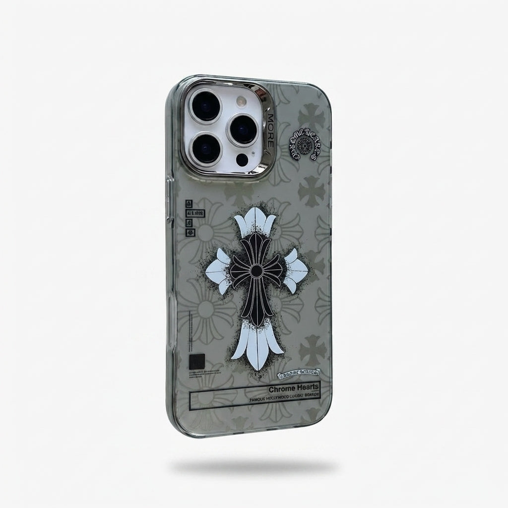 Limited iPhone Case | Chrome Hearts, Silver Gray I Limited iPhone Case | Chrome Hearts, Silver Gray I