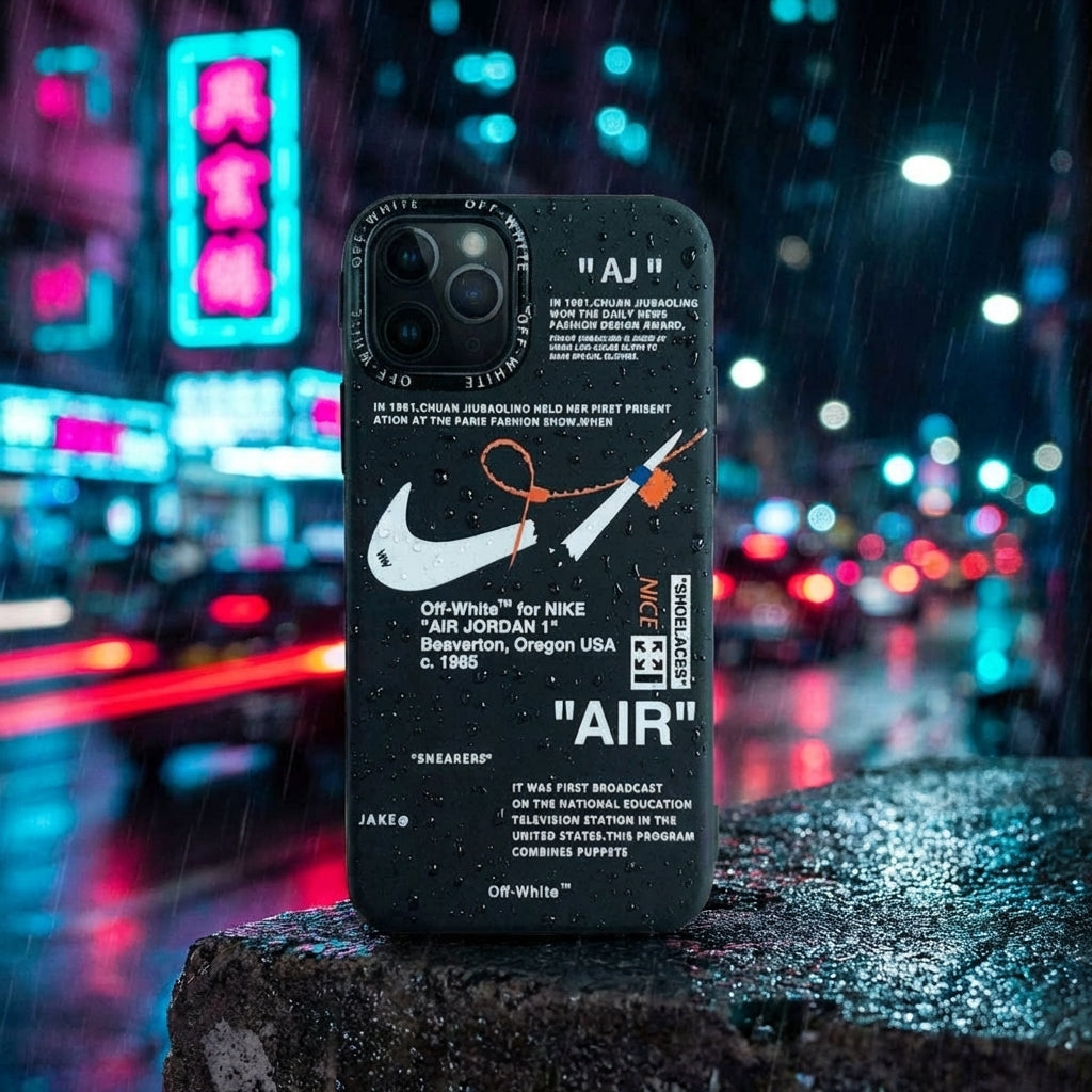 SALE | Nike x Off White inspired Black - Hypebeast Case