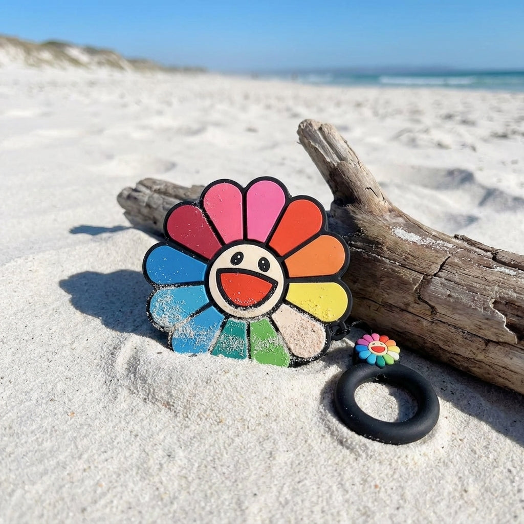 3D Sunflower AirPods Case
