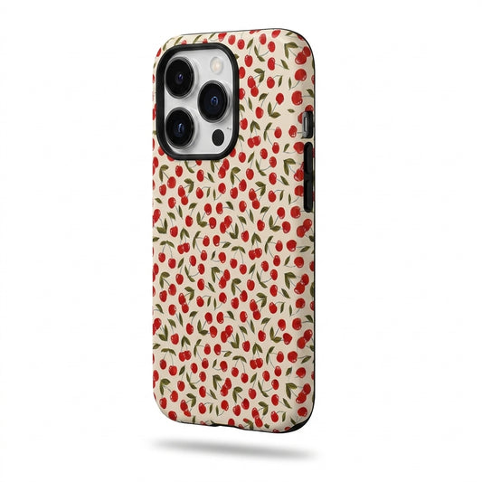 Hybrid Phone Case MagSafe Compatible - Cherry