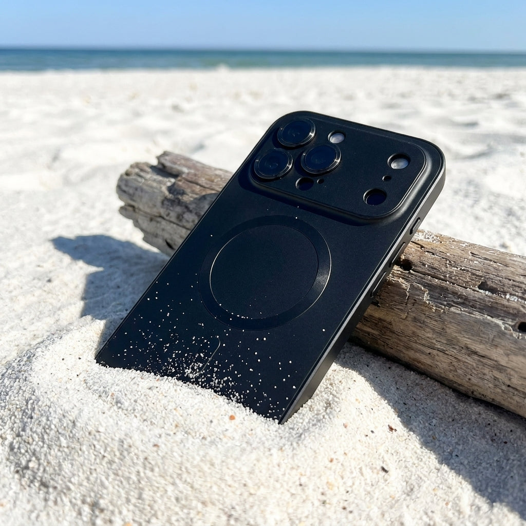 Metal Frame Phone Case MagSafe - Midnight Black