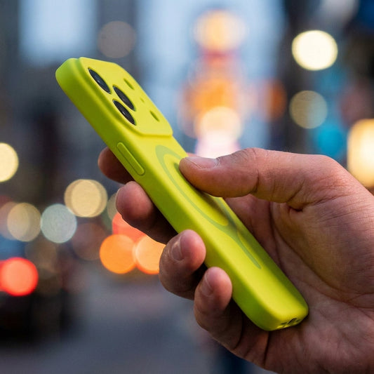 MagSafe Silicone Phone Case Precise Fit - Avocado Green