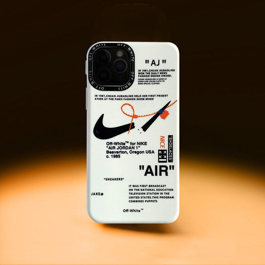 SALE | Iconic Basketball Sneakers x Off White inspired White