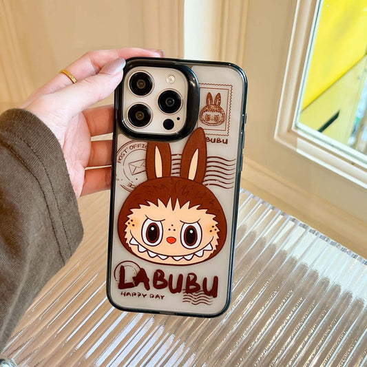 Transparent Phone Case | Labubu x Head Stamps
