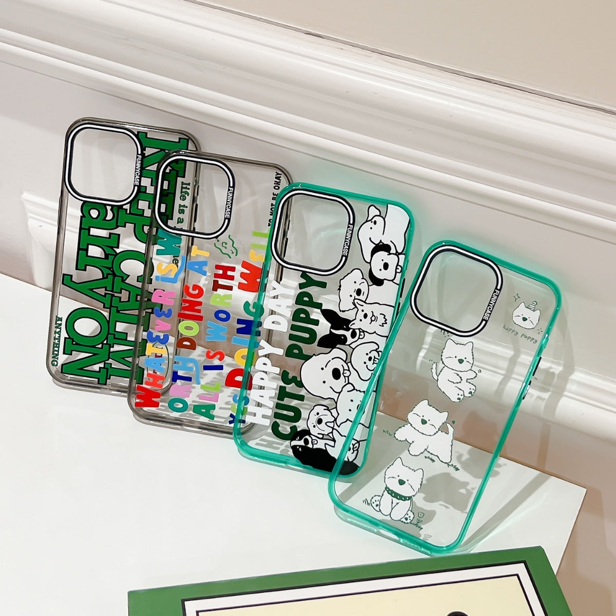 Transparent Phone Case | Rainbow Letter