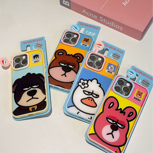 Limited iPhone Case | Don't Mess with Me Black Puppy