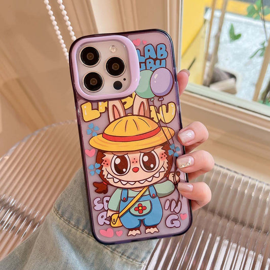 Transparent Phone Case | Labubu x OP Luffy