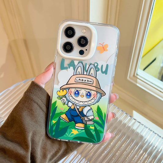 Transparent Phone Case | Labubu x Spring Outing