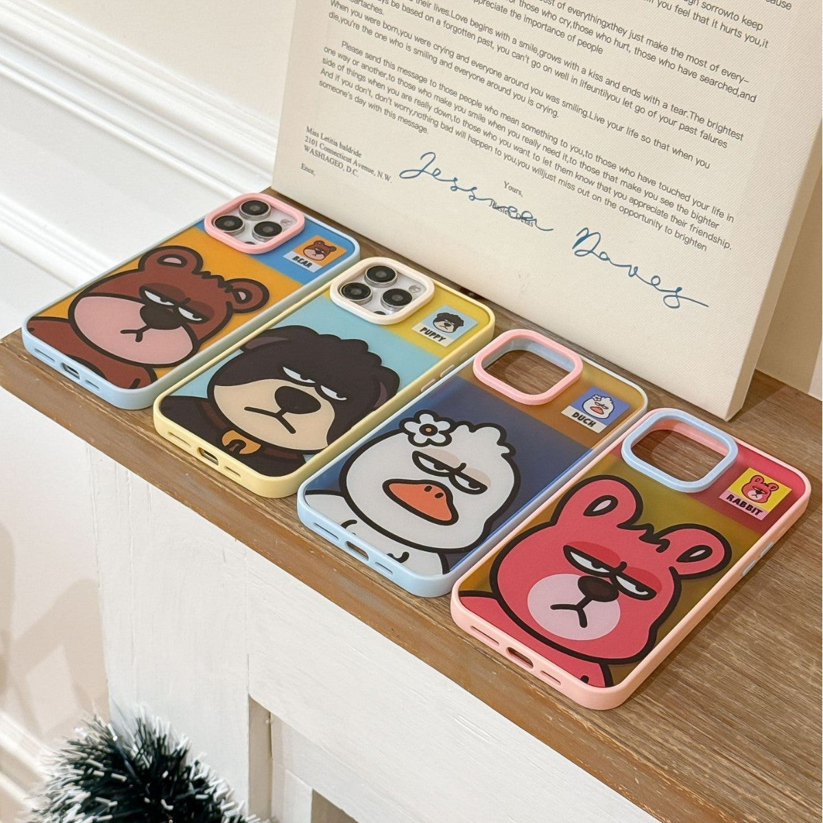 Limited iPhone Case | Don't Mess with Me White Duck