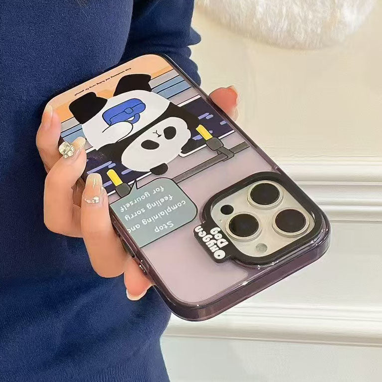 Limited iPhone Case | Panda on the Subway