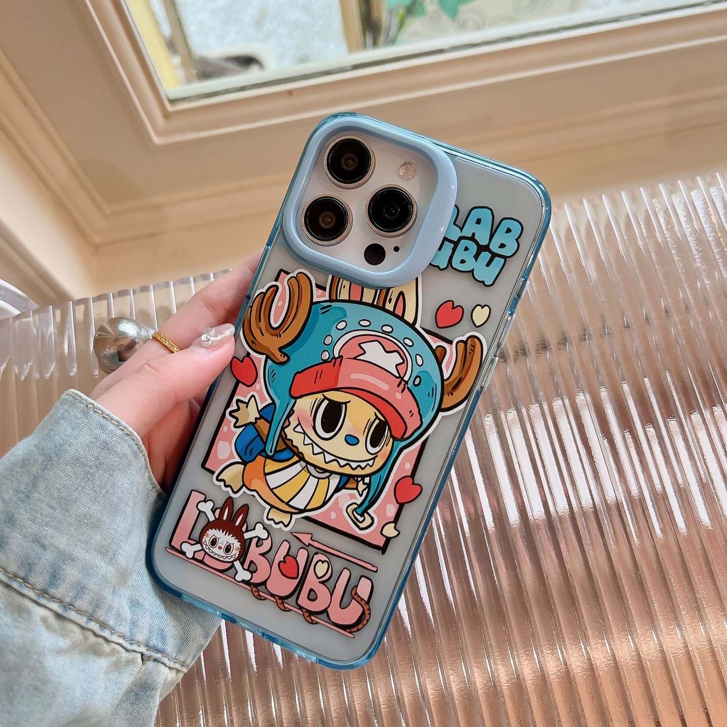 Transparent Phone Case | Labubu x OP Chopper