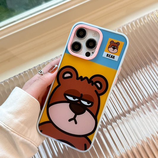 Limited iPhone Case | Don't Mess with Me Brown Bear