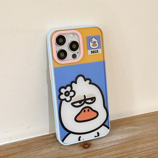 Limited iPhone Case | Don't Mess with Me White Duck