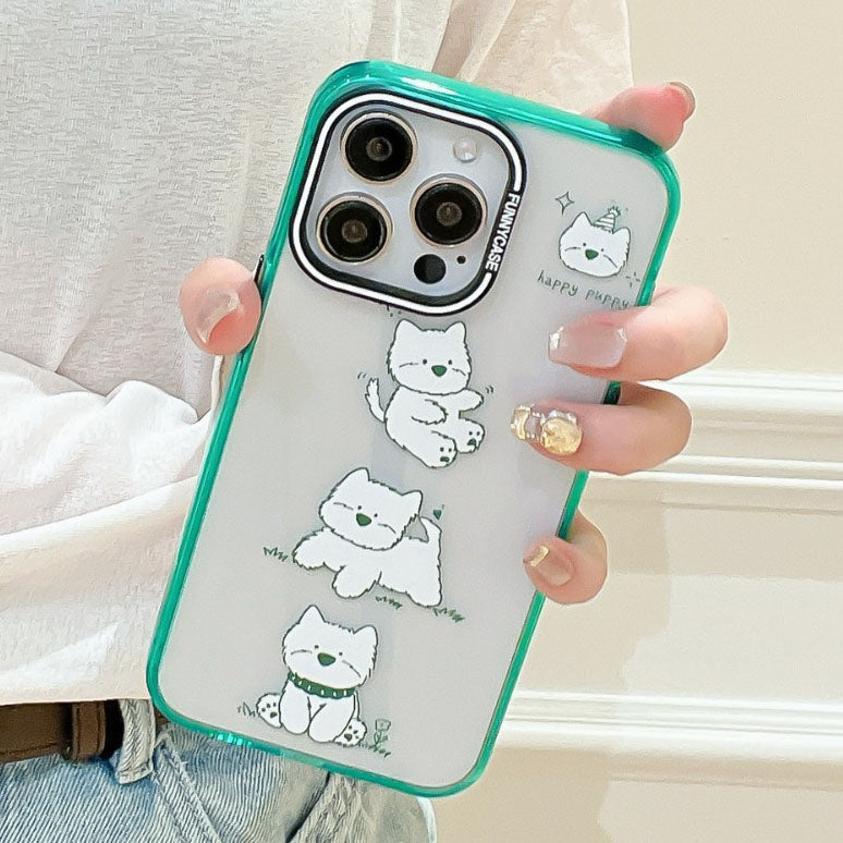 Transparent Phone Case | Three Little Dogs
