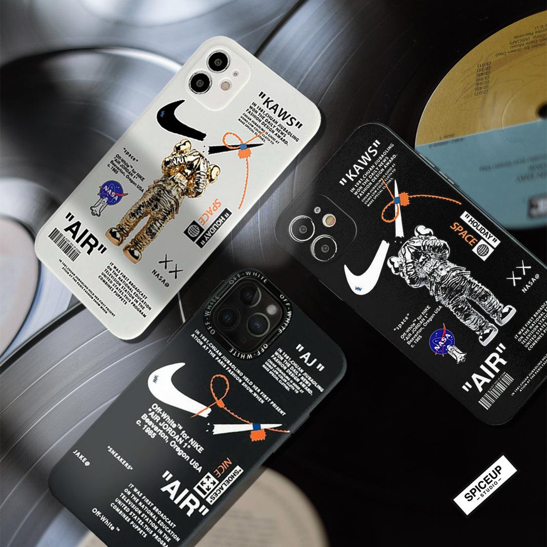 Limited Phone Case | Nike x Off White inspired Black - SPICEUP